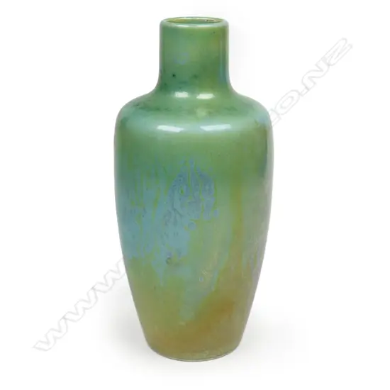 Ruskin (William Howson Taylor) small high fired pottery vase,