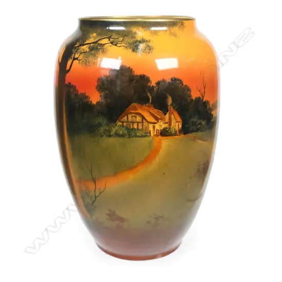 A Royal Doulton porcelain vase,