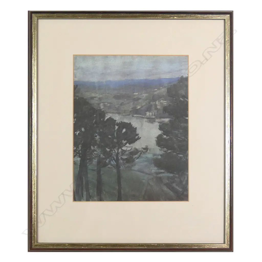 OWEN MERTON PRINT, 'WELLINGTON FROM THE GARDENS', 290 x 220mm Image 1++
