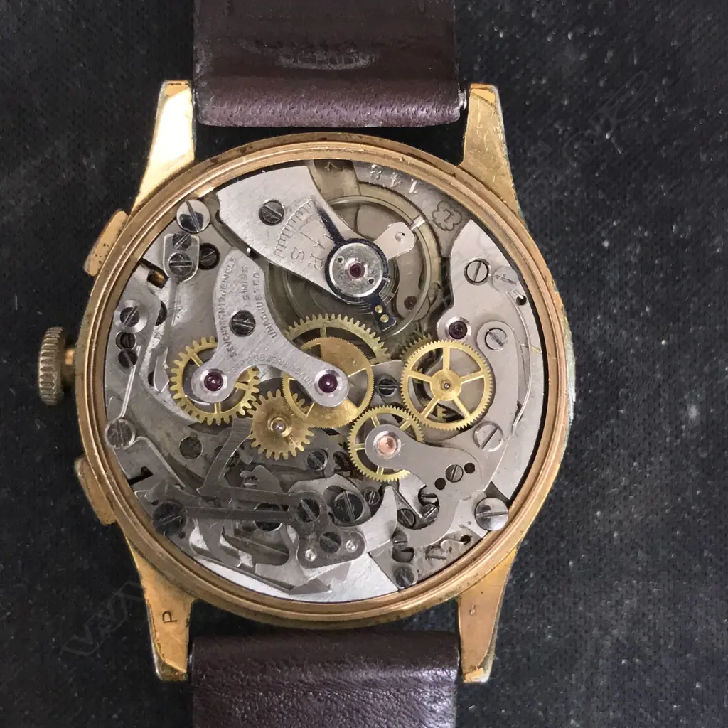 A Bovet & Freres & Co. Swiss chronograph wristwatch, c.1950, Image 1++