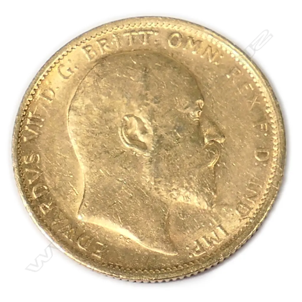 An Edwardian 1905 gold full sovereign, Image 1++