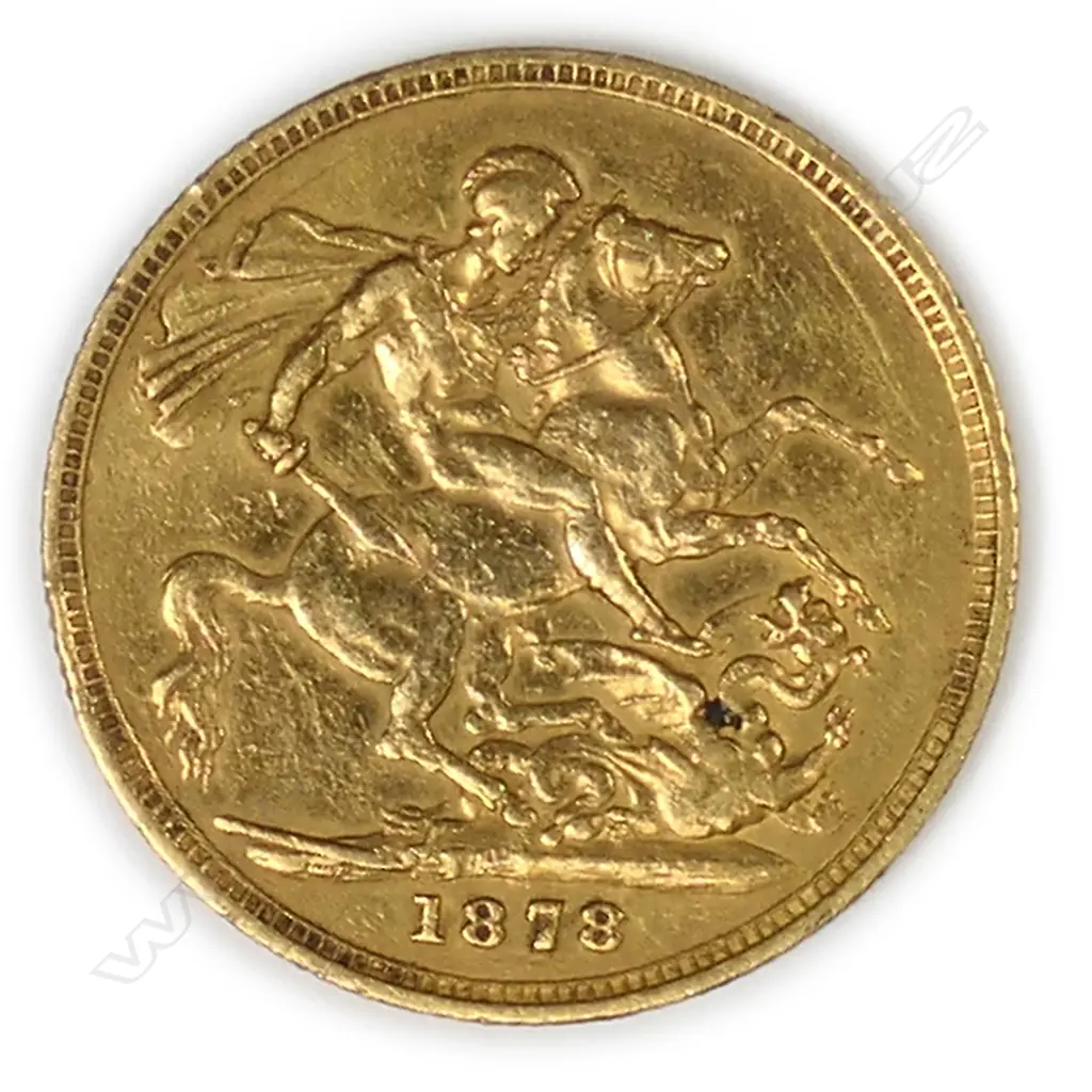 A Victorian 1878 full gold sovereign, Image 1++