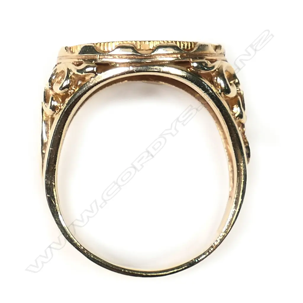 A 1912 full sovereign ring, Image 1++