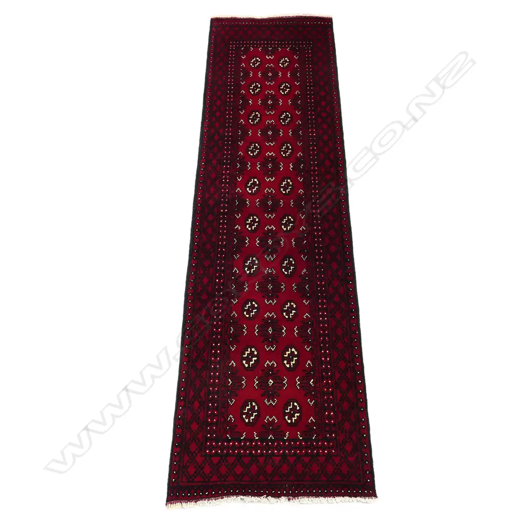 An Afghan Turkman hand knotted runner, Image 1++