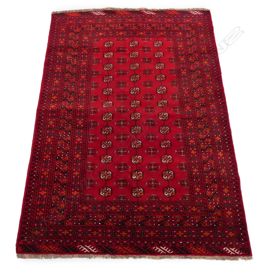 A fine Afghan 'Mouri Gul' patterned carpet, Image 1++