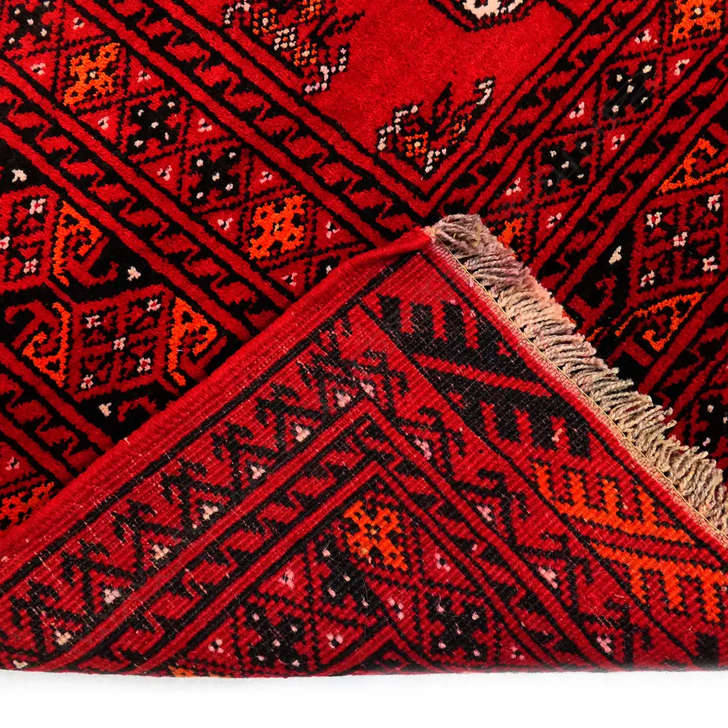 A fine Afghan 'Mouri Gul' patterned carpet, Image 1++