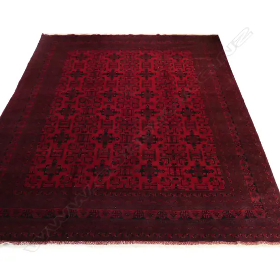 A large Afghan Andkhoi carpet,