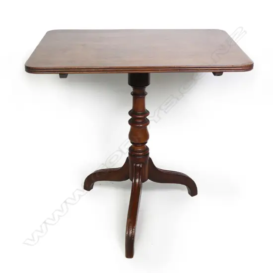 A Regency tilt-top wine table,