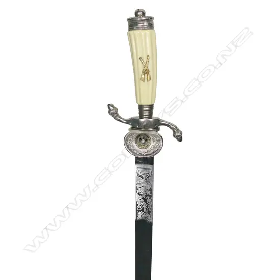 A WWII German Rifle Association (Deutscher - Scuutzen-Verband) 'Shooting Dagger',