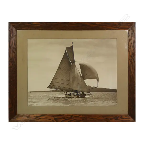 A large format, vintage Henry Winkelmann photograph,