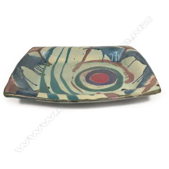 Doreen Blumhardt studio pottery large dish,