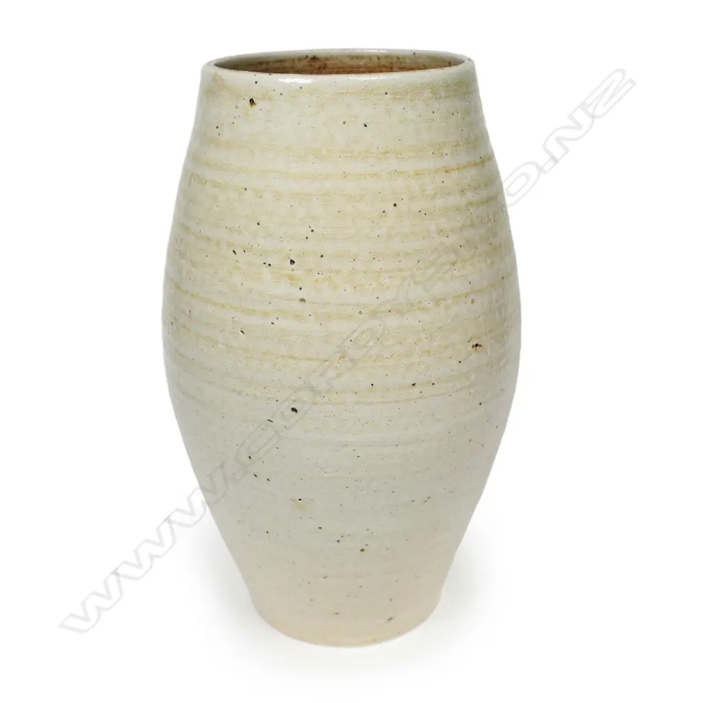 A Peter Stichbury early Crum Brickworks salt glazed vase, Image 1++