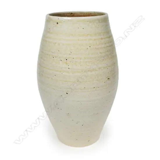 A Peter Stichbury early Crum Brickworks salt glazed vase,
