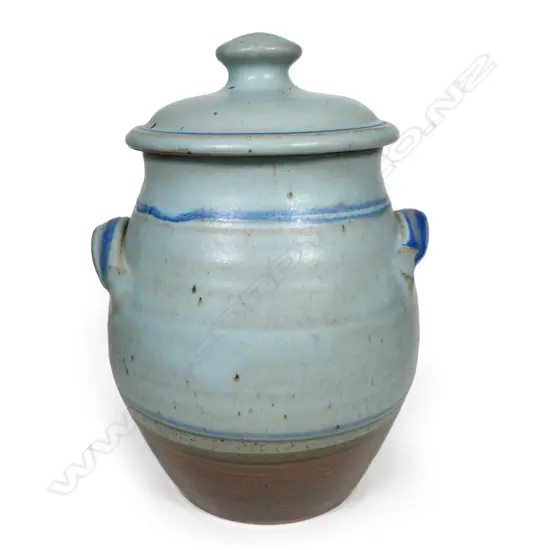 A Peter Stichbury lidded jar,