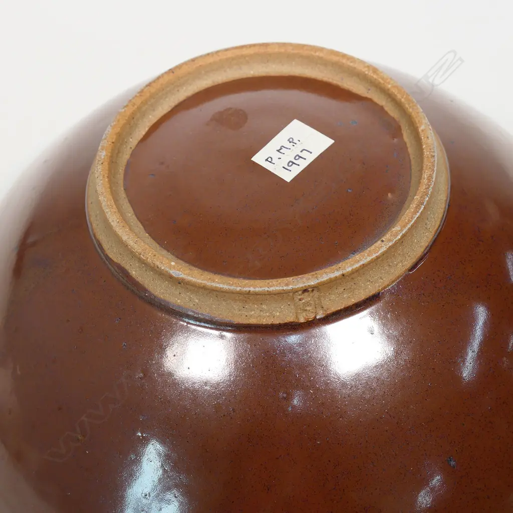 A Peter Stichbury large chun glazed flared bowl, Image 1++
