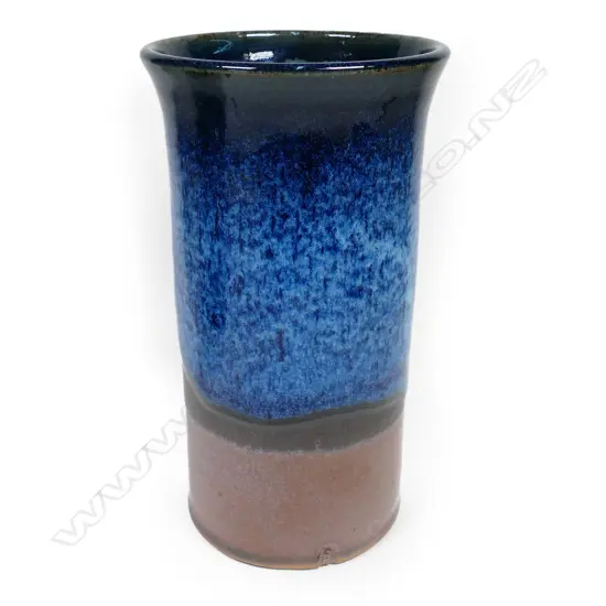 A Peter Stichbury cylinder vase,