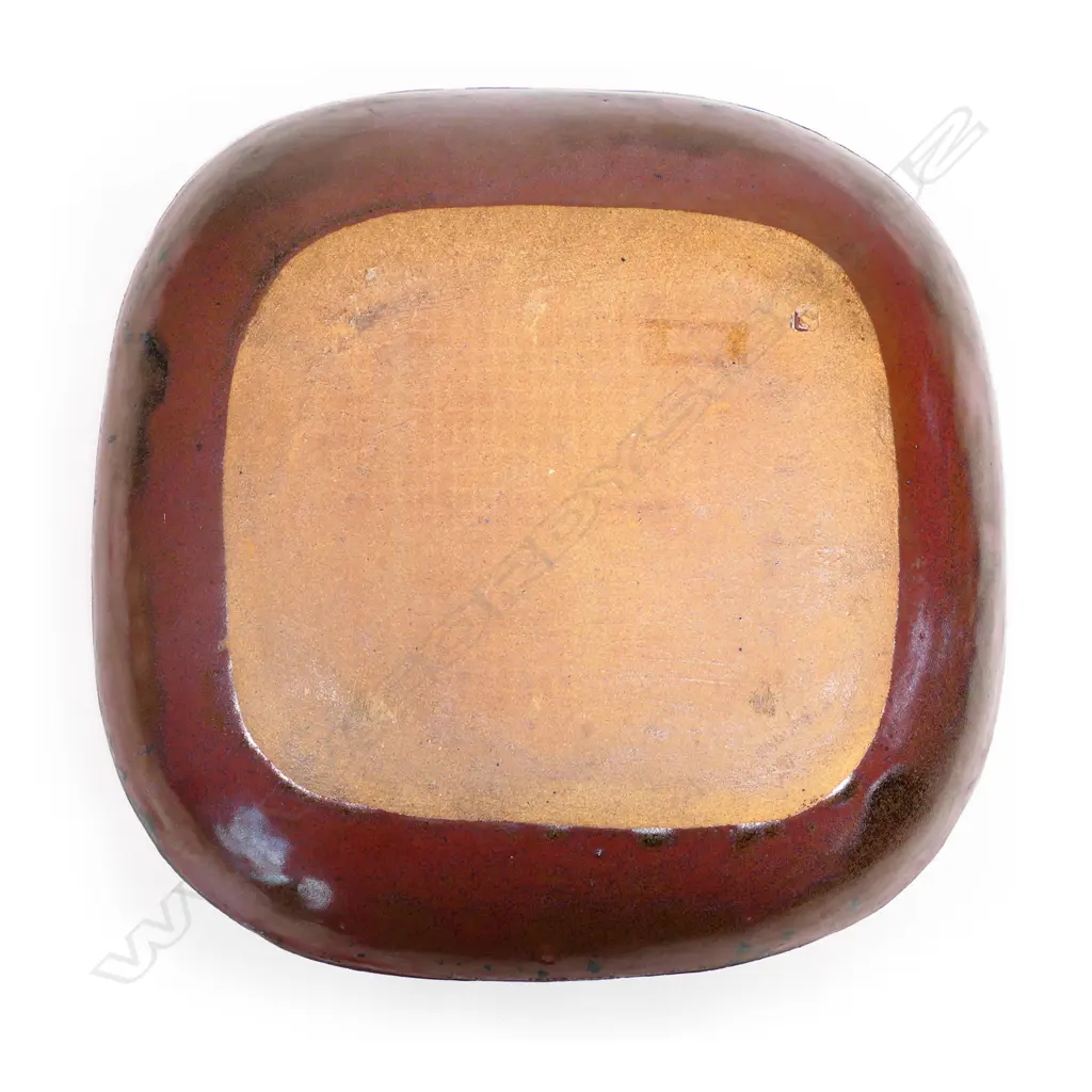 A large Ian Firth square platter, Image 1++