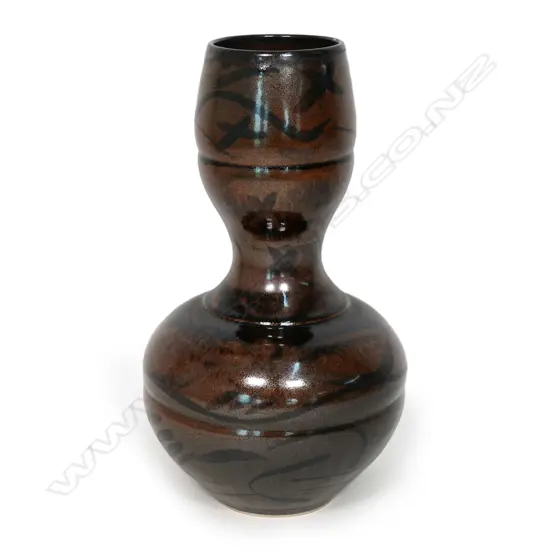 An Anneke Borren tall vase,