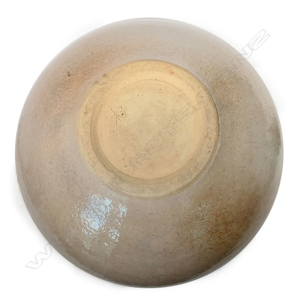 A Paul Fisher large ovoid orb form vase, Image 1++