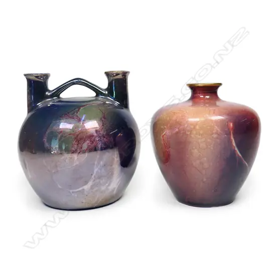 Two Wilkinson's Oriflamme vases,