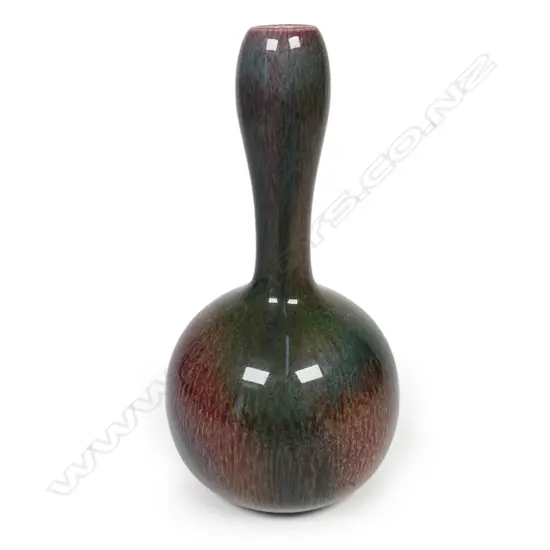 A Bretby art glaze specimen vase,
