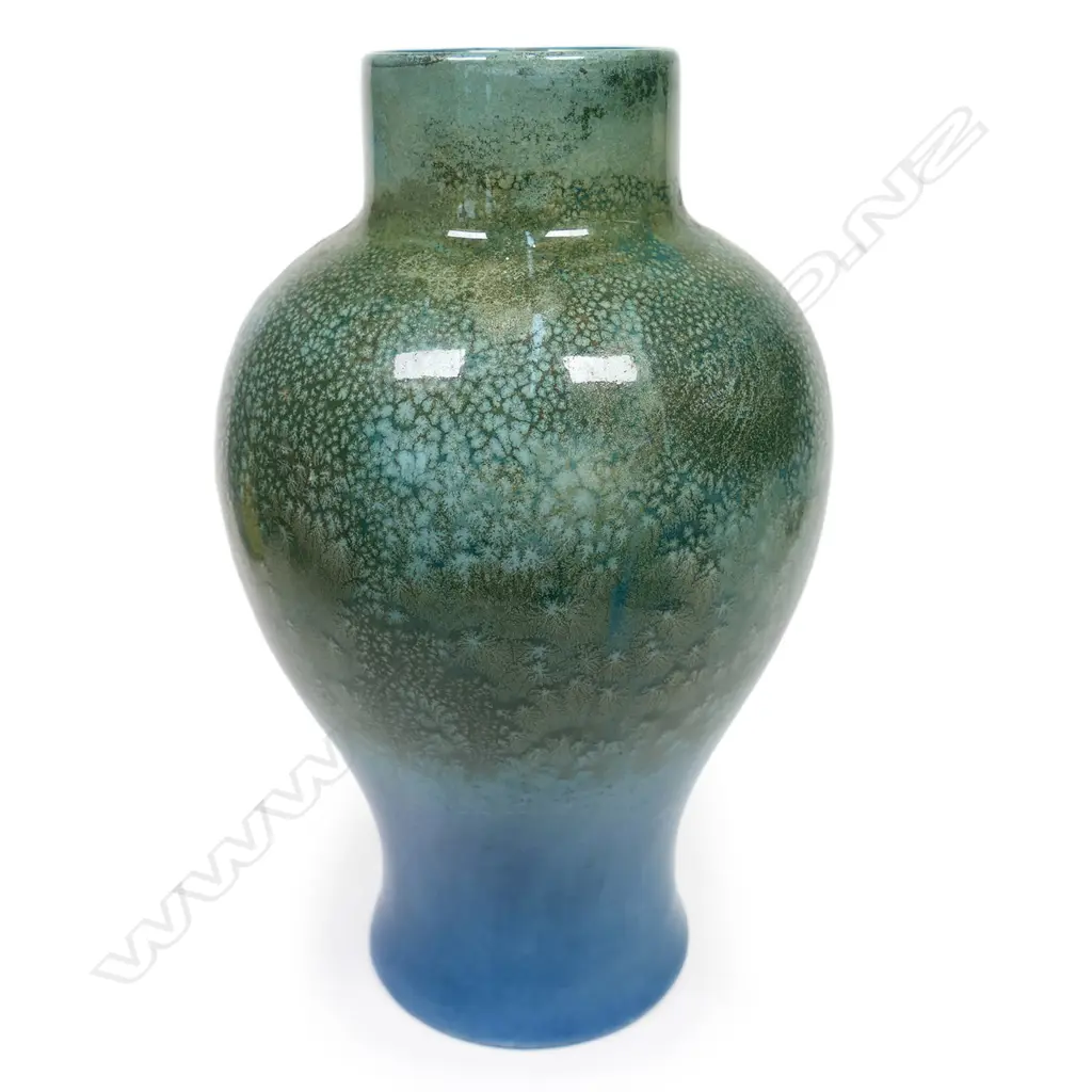 A Royal Doulton Titanium large baluster vase, Image 1++