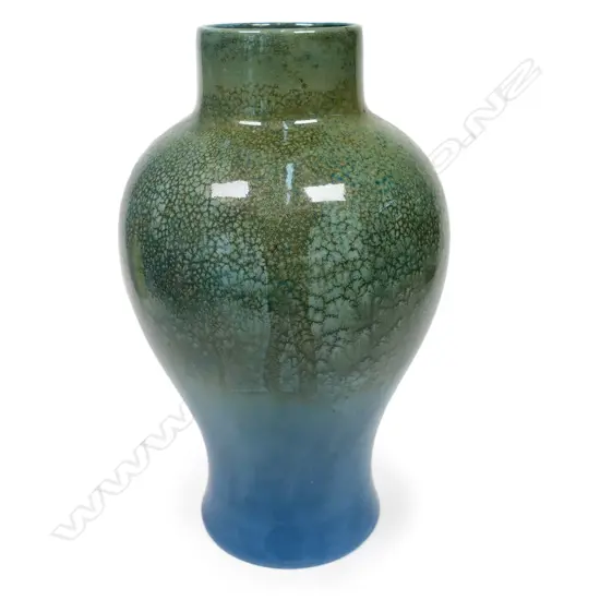 A Royal Doulton Titanium large baluster vase,