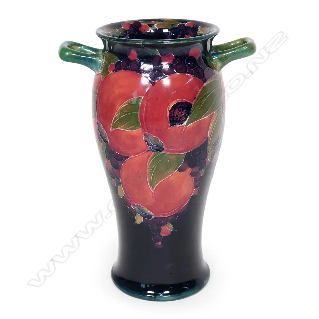 A William Moorcroft two handled vase, Image 1++