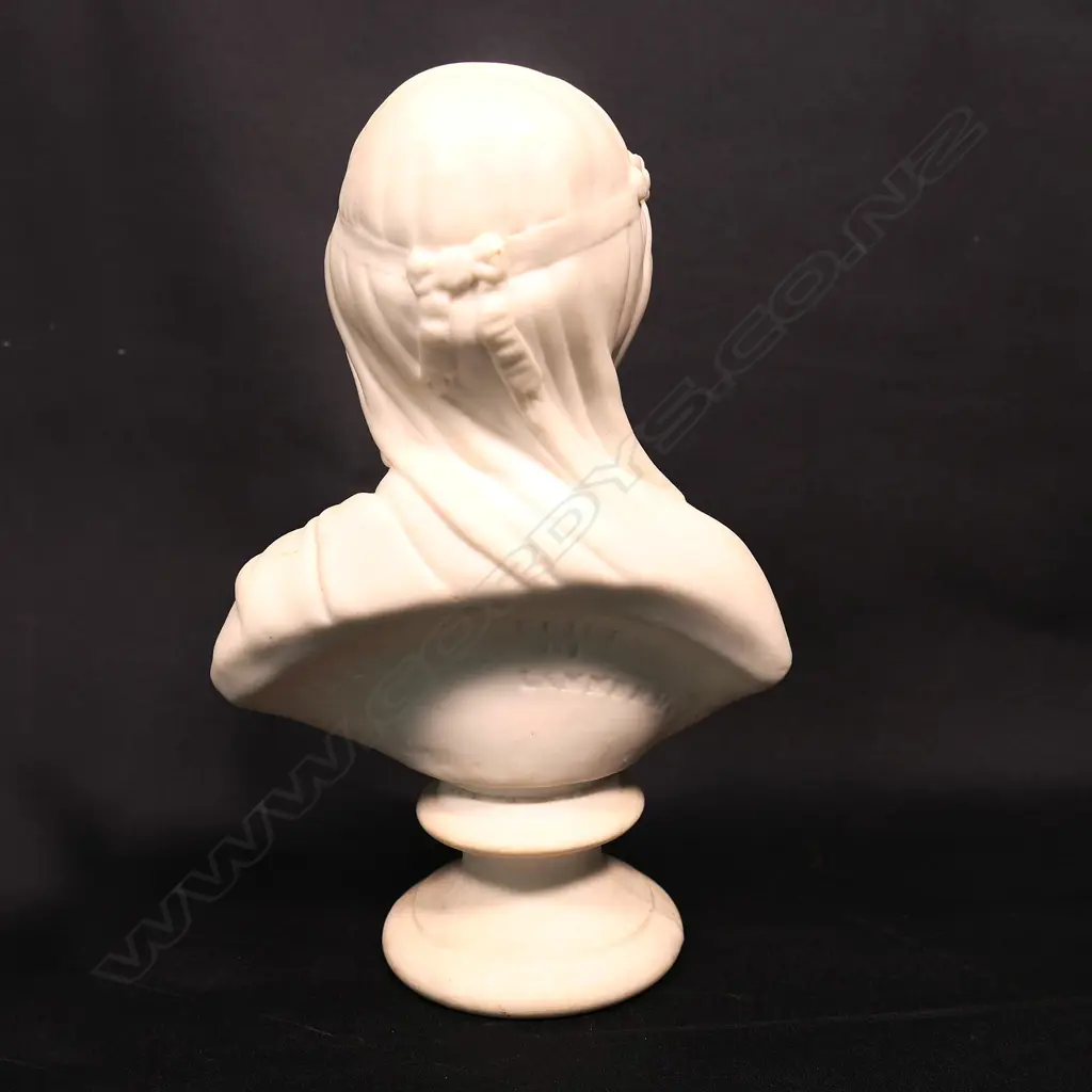 A Victorian Parian ware John & Thomas Bevington bust “The Bride of Lammermoor,” Image 1++