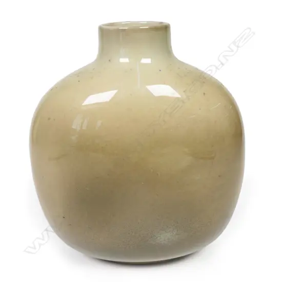 A Royal Doulton Titanium flask form vase,