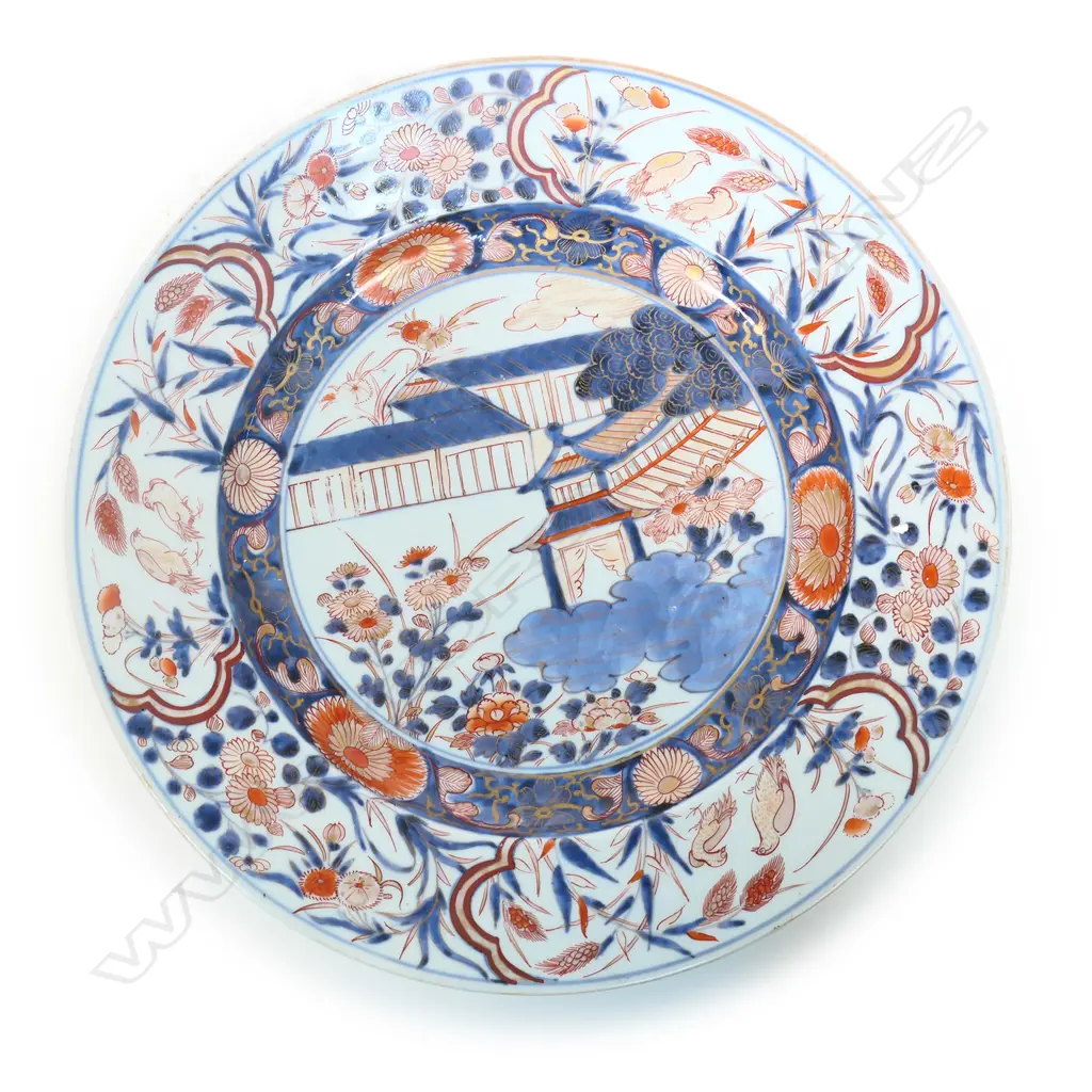 A 19thC quality Japanese Imari large plate, Image 1++