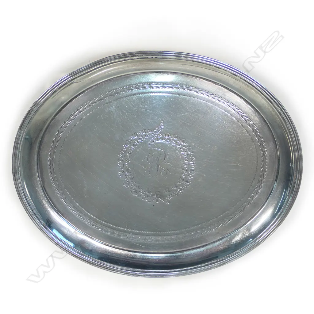 A George III silver teapot stand, Sheffield 1798 by George Eadon & Co., Image 1++