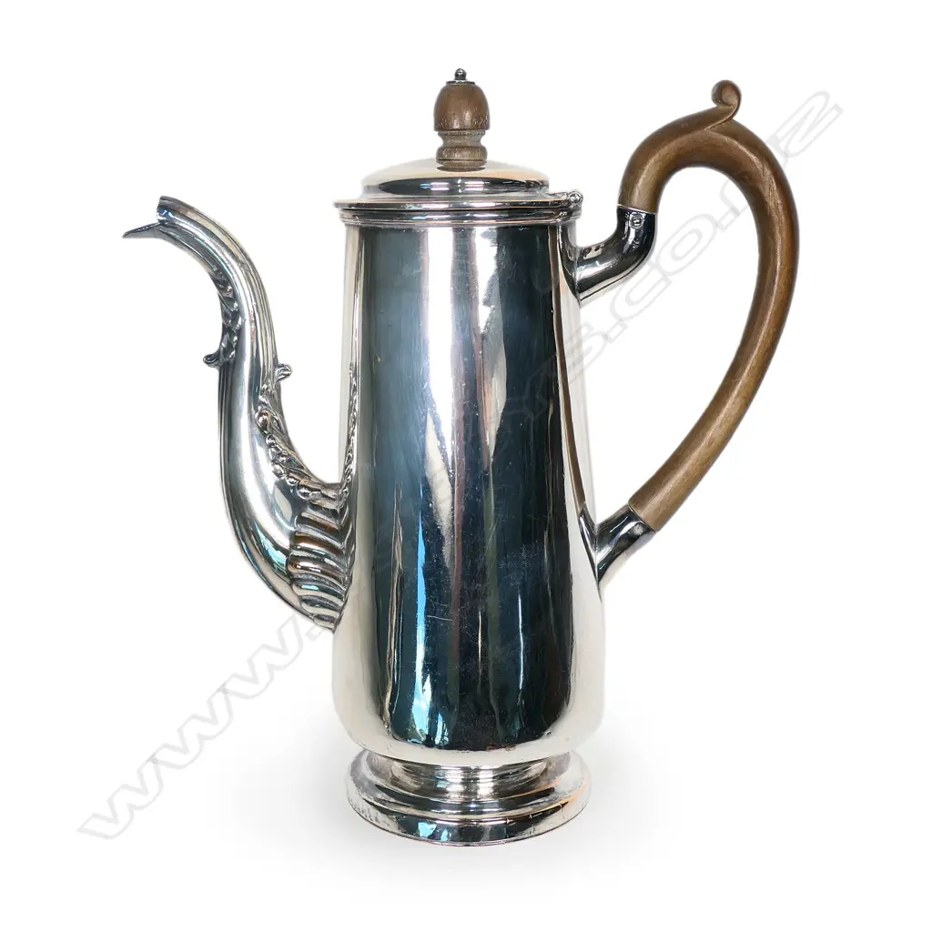 A George III Old Sheffield Plate coffee pot, Image 1++