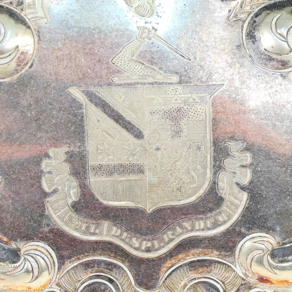 A large Victorian silver plate food dome, Image 1++