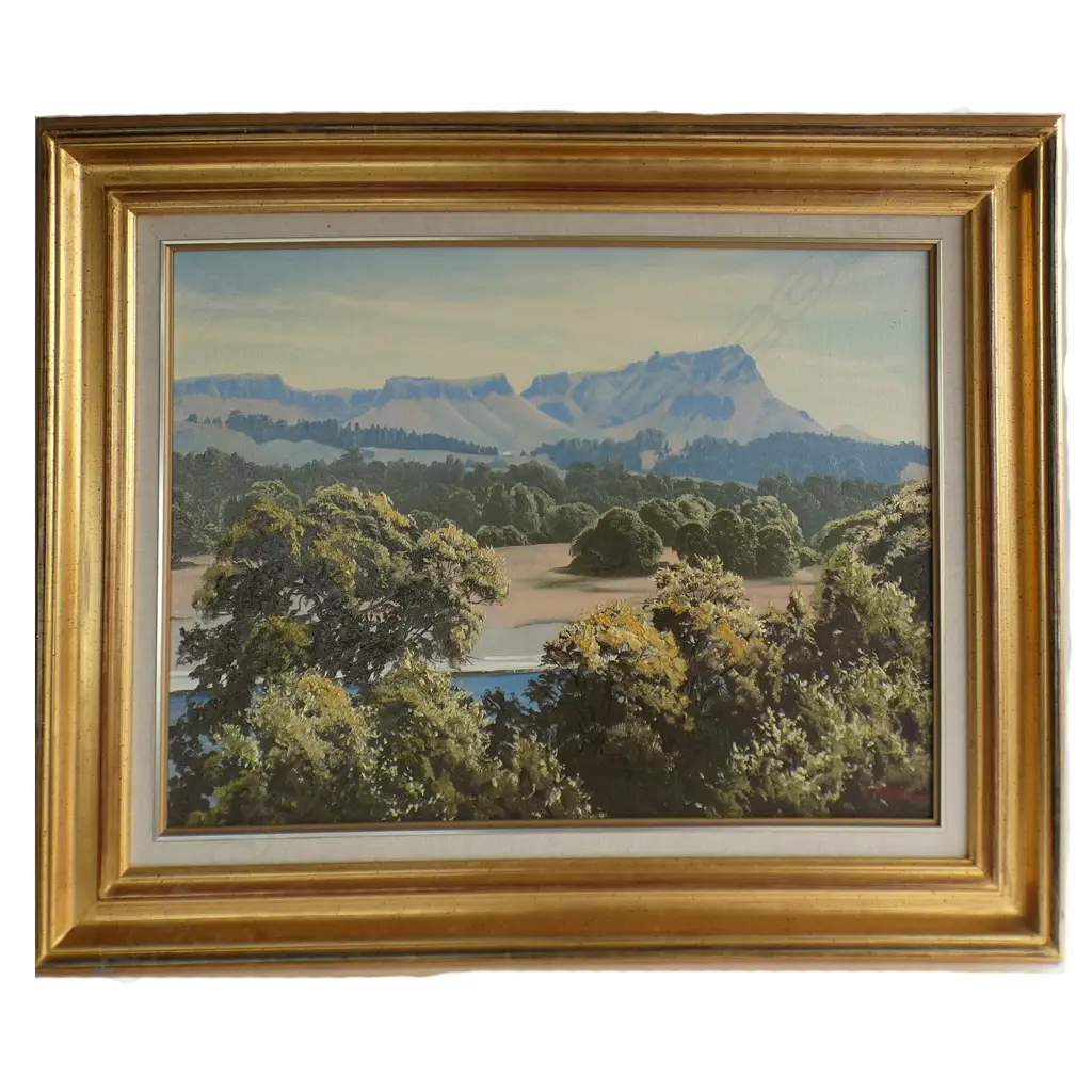 Jonathan White, (b.1939), 'Tukituki Valley, Hawkes Bay', Image 1++