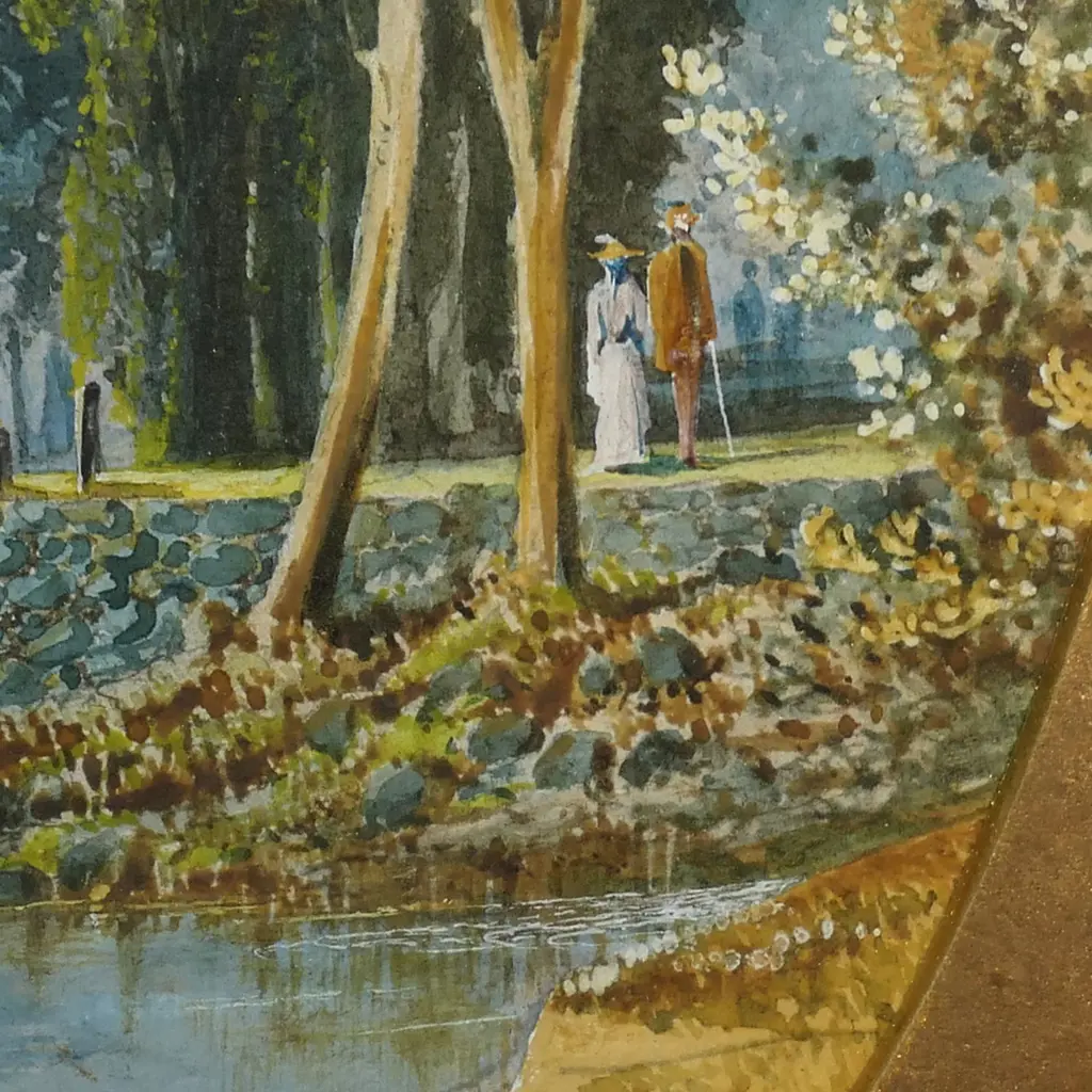 George O'Brien (1821-88), The Ross Creek Reserve, Dunedin, Image 1++
