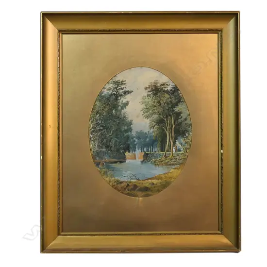 George O'Brien (1821-88), The Ross Creek Reserve, Dunedin,