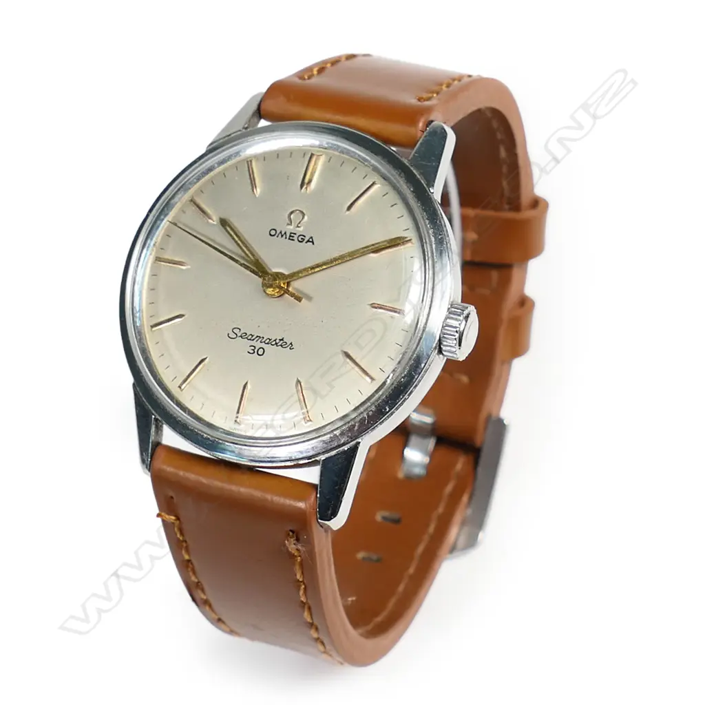 An Omega Seamaster 30 watch, 1960s, caliber 286 manual movement, Image 1++