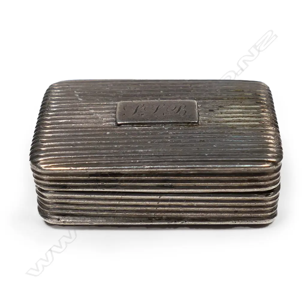 A William IV silver vinaigrette, Image 1++