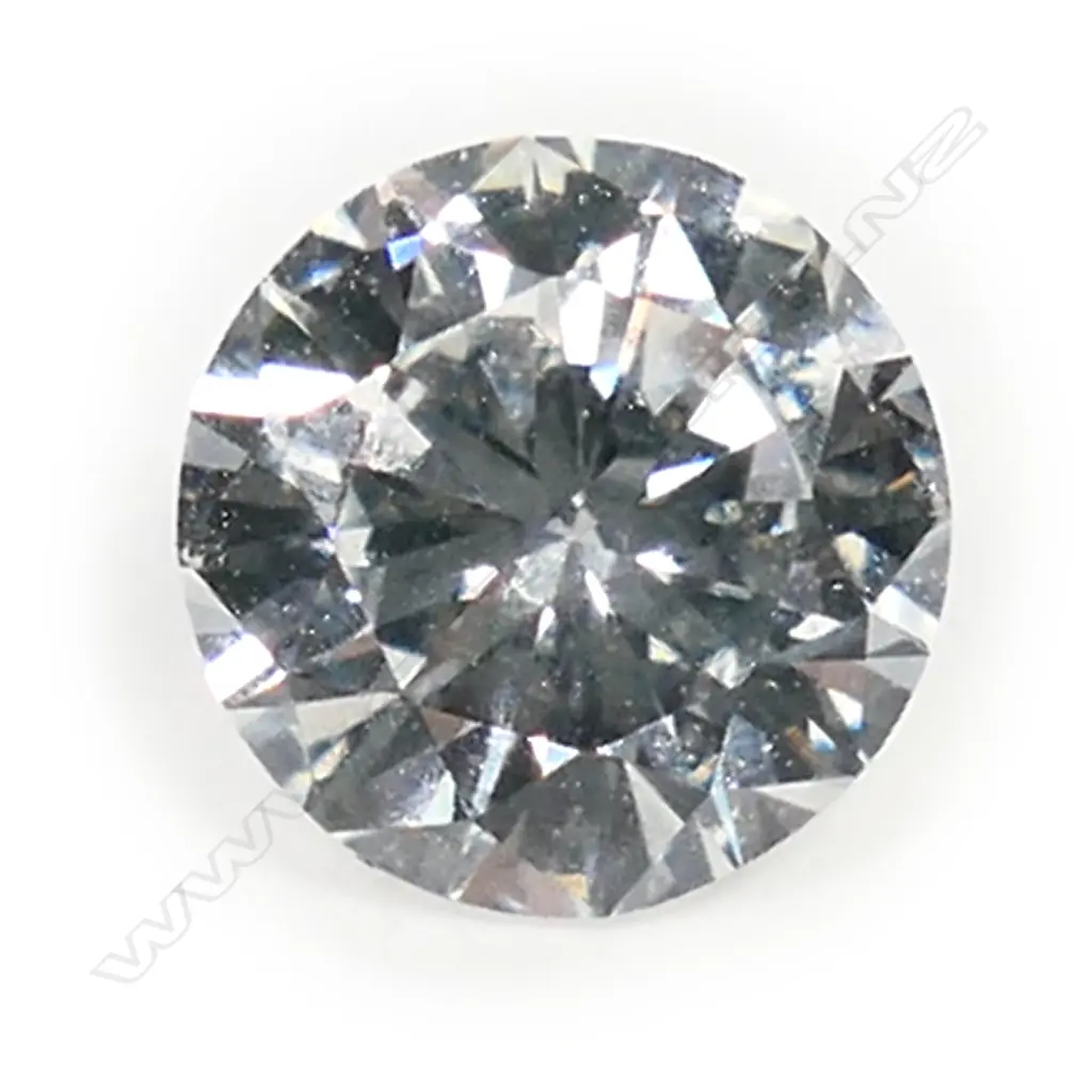 A 1.03ct round brilliant cut unset diamond, Image 1++