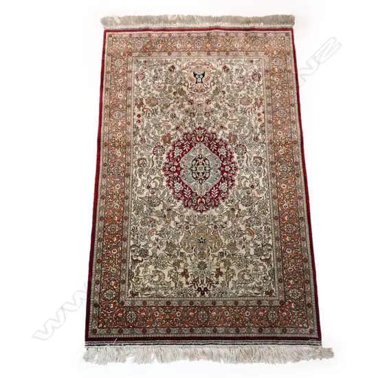 An all silk Hereke carpet