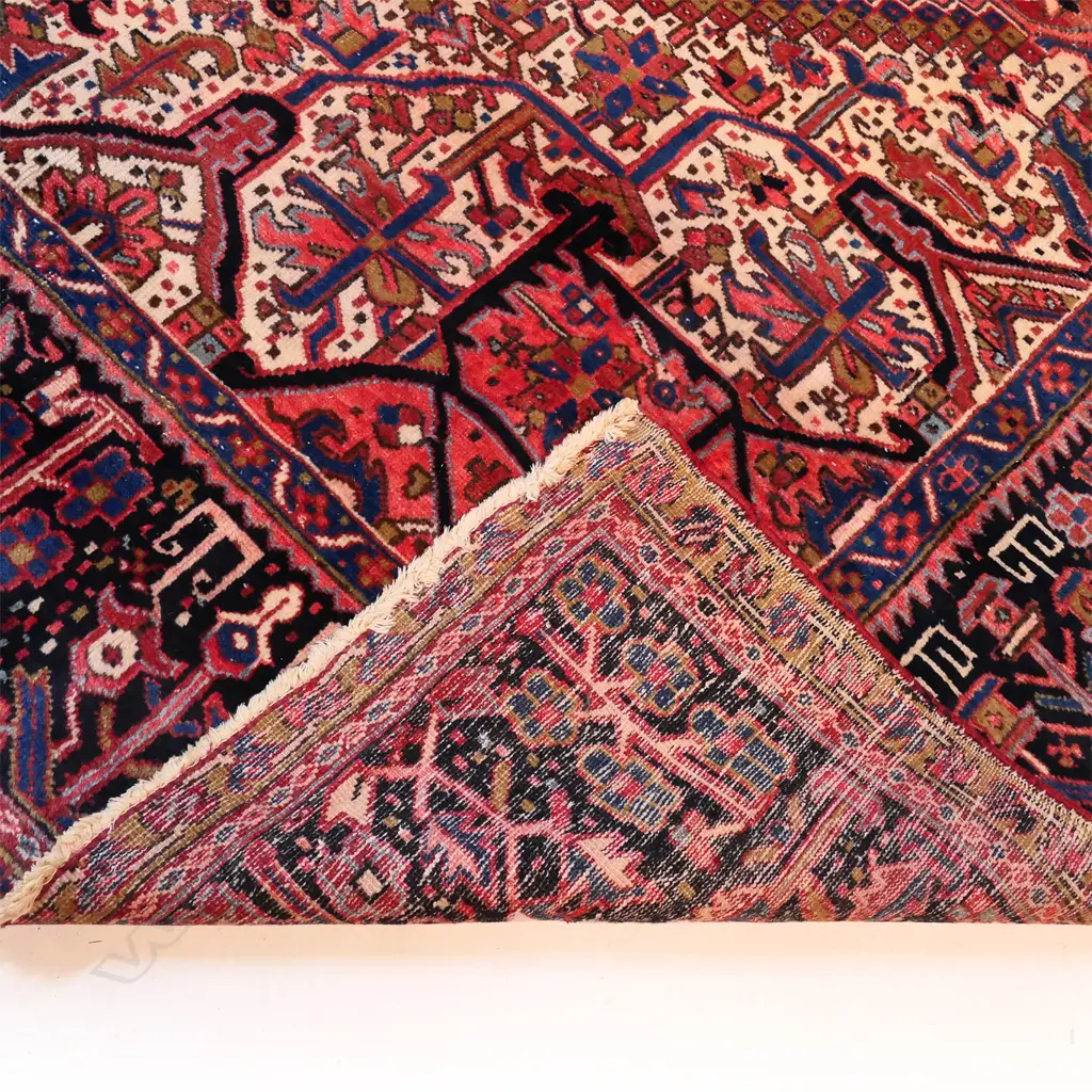 A large and impressive semi-antique Northwest Iranian Heriz carpet, c.1930, Image 1++