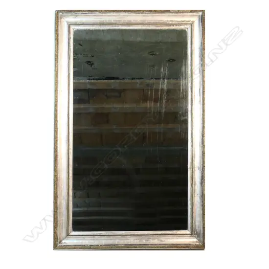 A large 1940s French mirror,