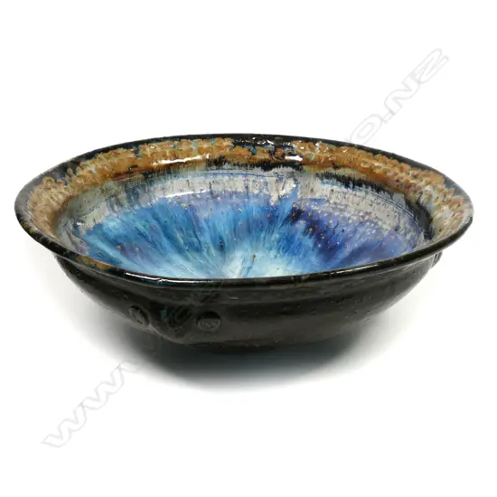 A Barry Brickell shallow bowl,