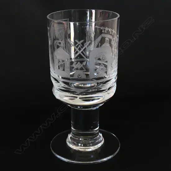 A Freemason’s goblet,