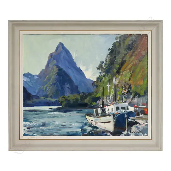 Douglas Badcock (1922 - 2009), 'Mitre Peak',