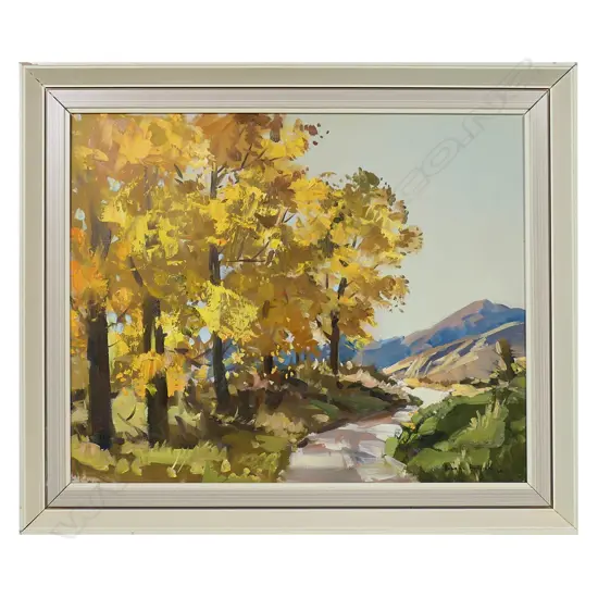 Douglas Badcock (1922 - 2009), 'Autumn Near Arrow Junction.',