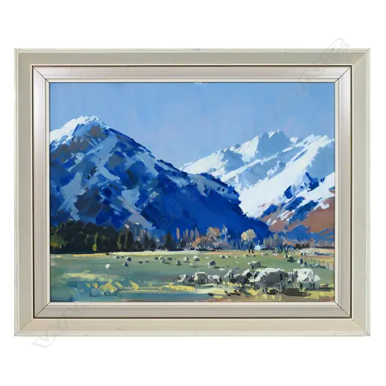 Douglas Badcock (1922 - 2009), 'Rees Valley Station',