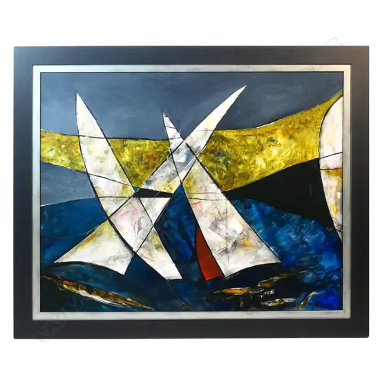 Des Robertshaw (b.1955), City Of Sails Series,