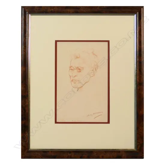 Harry Linley Richardson, R.B.A. (1878-1947), 'Ratana', portrait of a Māori girl,